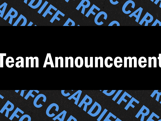 Cardiff RFC – St Albans RFC Team News